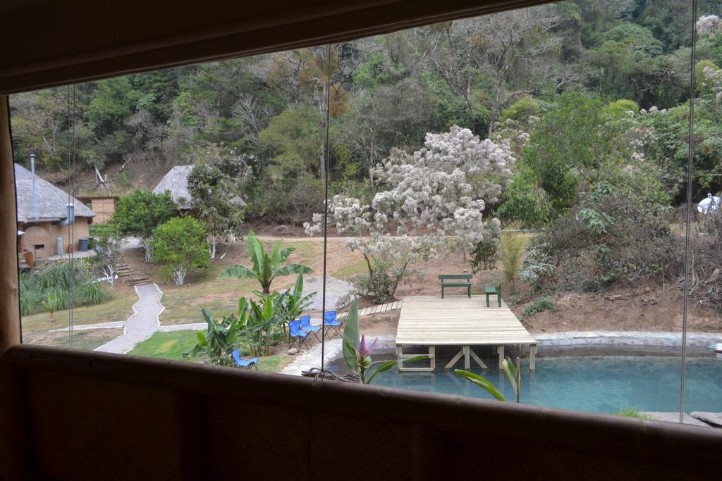El Tular Santuario Natural Hotell San José Pinula Rum bild